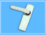 Aluminium Door Lever Lock Powder Coated