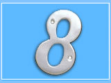 Aluminium Numerals, Aluminium Door Fittings