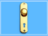 Georgian Lever Lock Oval