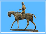 Brass Polo Rider