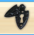 Black Antique Escutcheons